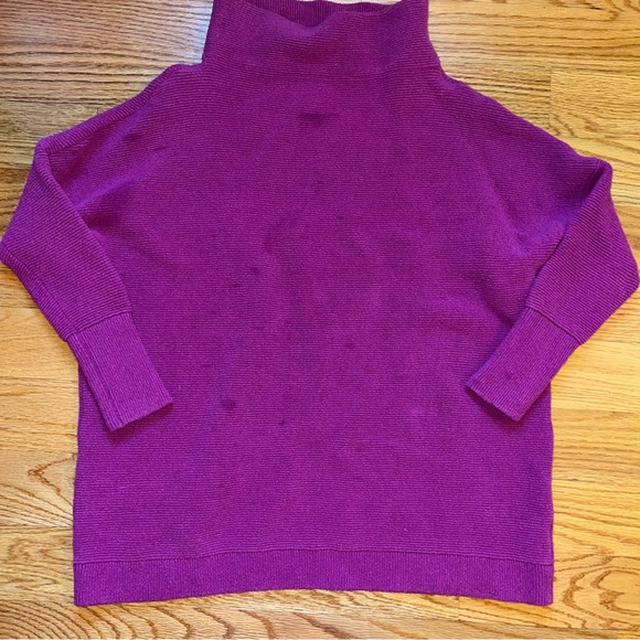 Free People Ottoman Slouchy Tunic in fuchsia size XS - Picture 2 of 6